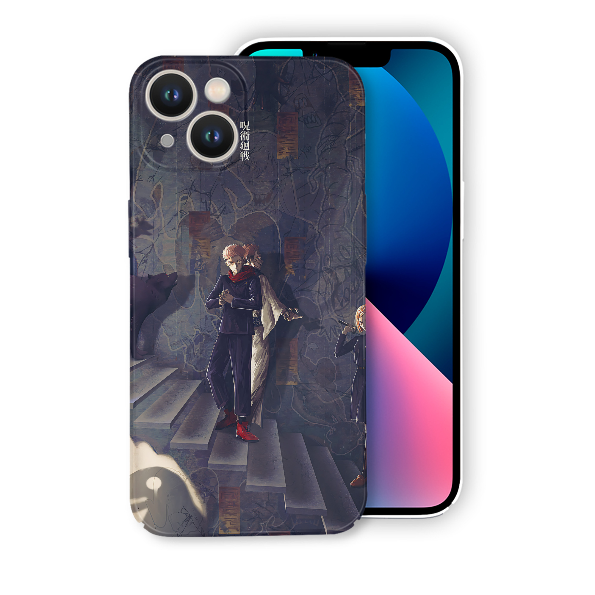 （画像用） 呪術廻戦 Jujutsu Kaisen 【iPhone 14シリーズ対応】ハードケース